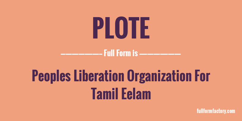 plote-full-form
