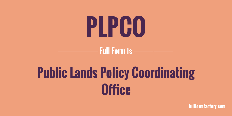 plpco-full-form