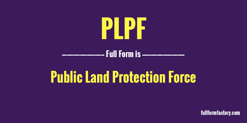 plpf-full-form