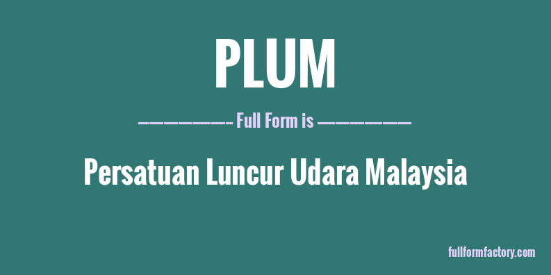 plum-full-form
