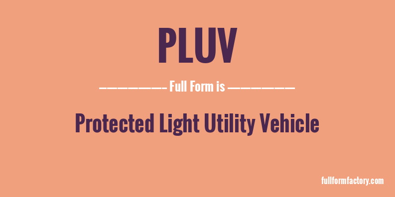 pluv-full-form