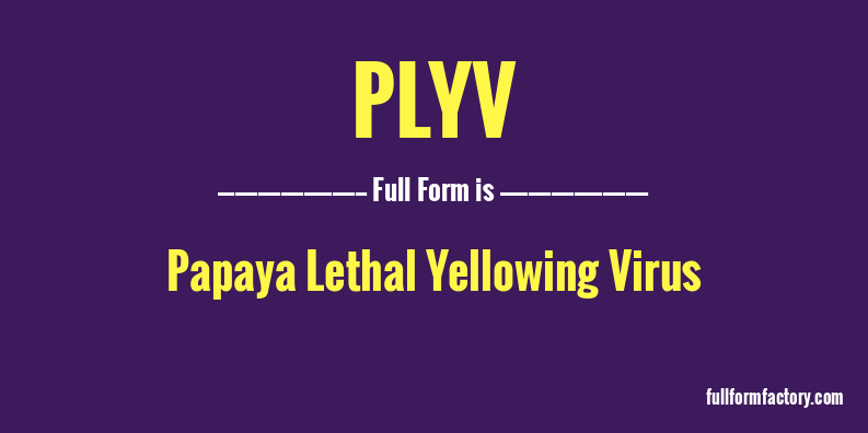 plyv-full-form