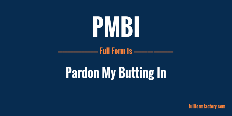 pmbi-full-form