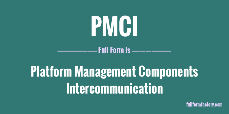 pmci-full-form
