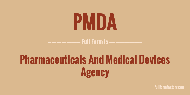pmda-full-form