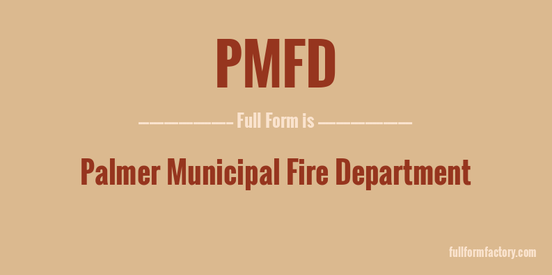 pmfd-full-form