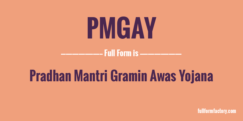 pmgay-full-form