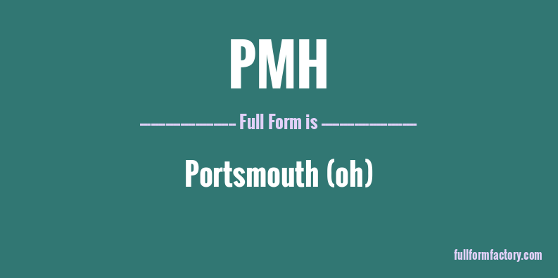 pmh-full-form