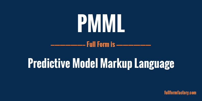 pmml-full-form