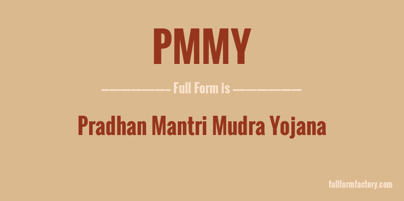 pmmy-full-form
