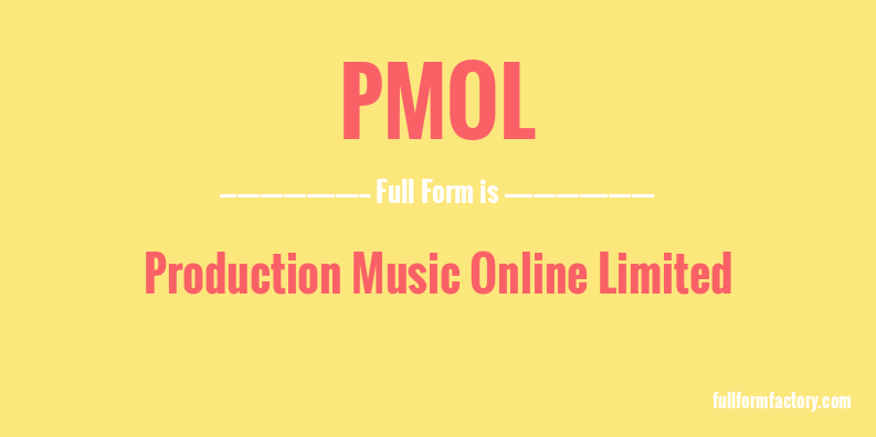 pmol-full-form