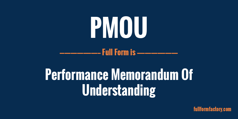 pmou-full-form