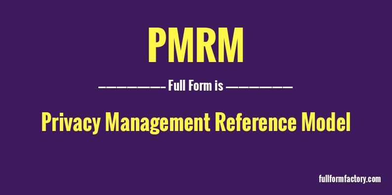 pmrm-full-form