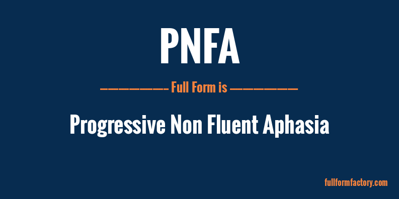 pnfa-full-form