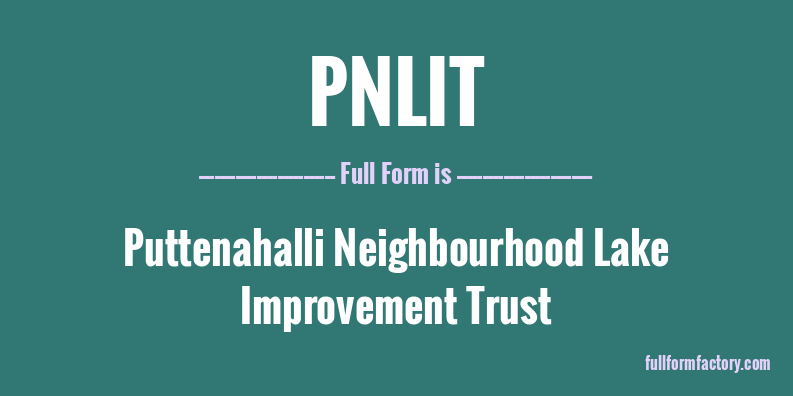 pnlit-full-form