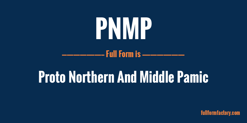 pnmp-full-form