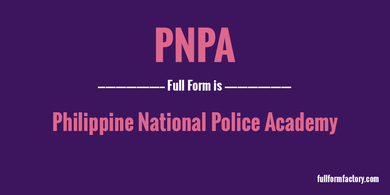 pnpa-full-form