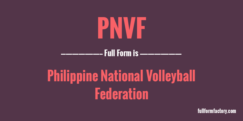 pnvf-full-form