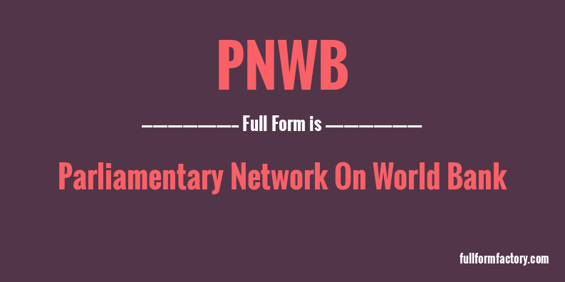 pnwb-full-form