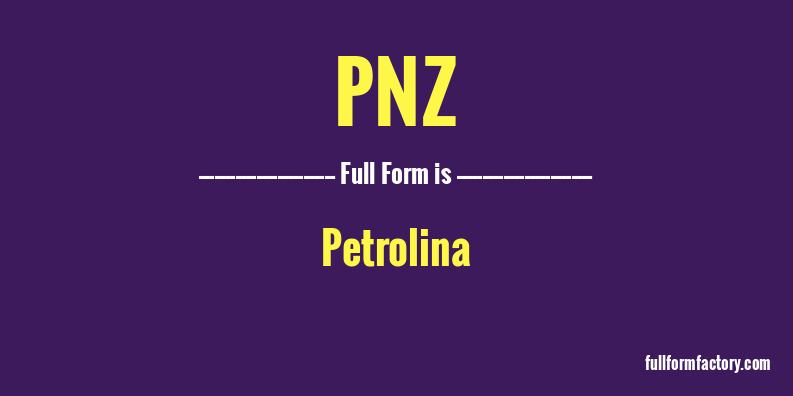pnz-full-form