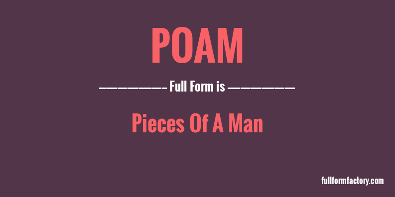 poam-full-form