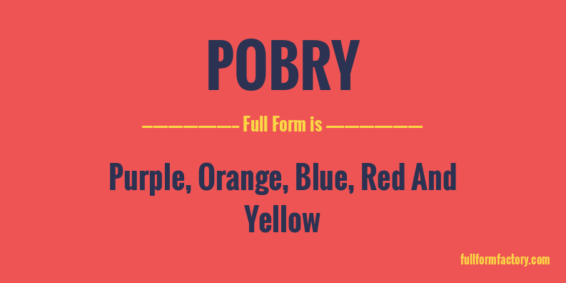 pobry-full-form