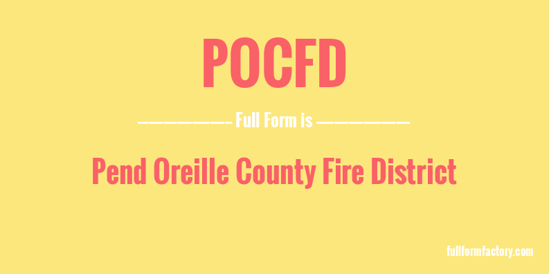 pocfd-full-form