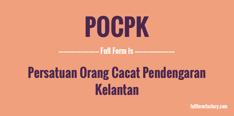 pocpk-full-form