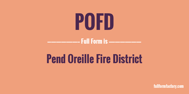 pofd-full-form