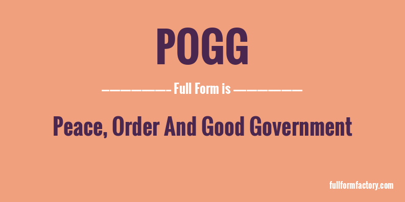 pogg-full-form