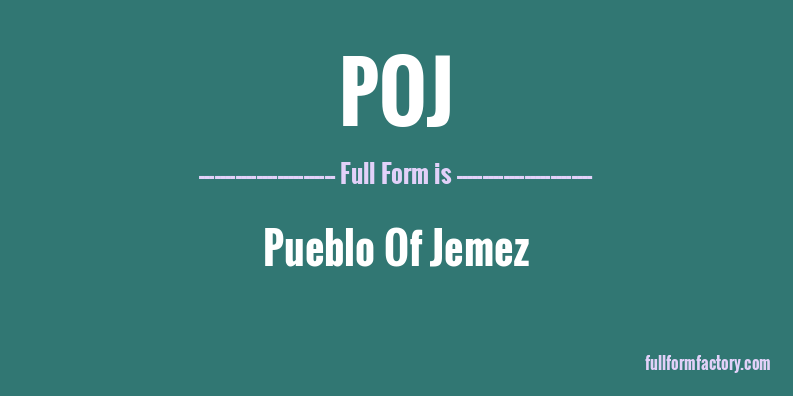 poj-full-form