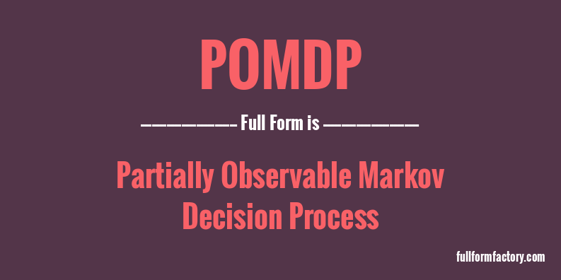 pomdp-full-form