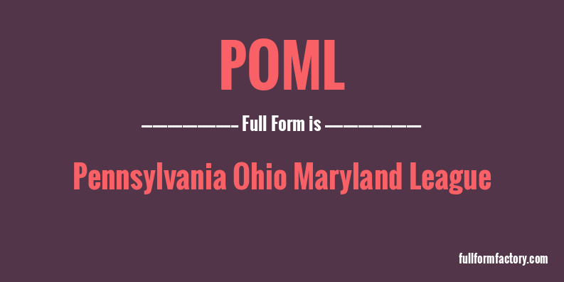 poml-full-form