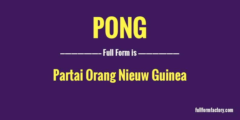 pong-full-form