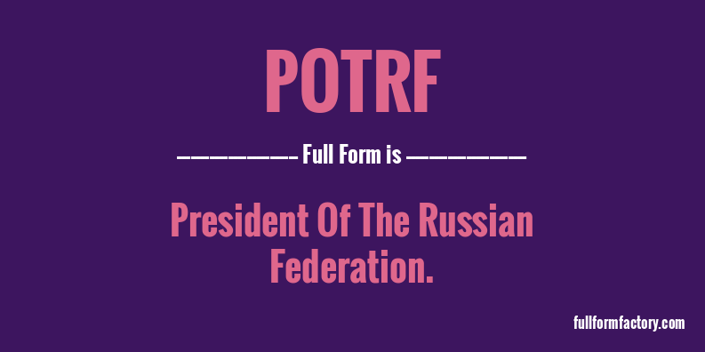 potrf-full-form