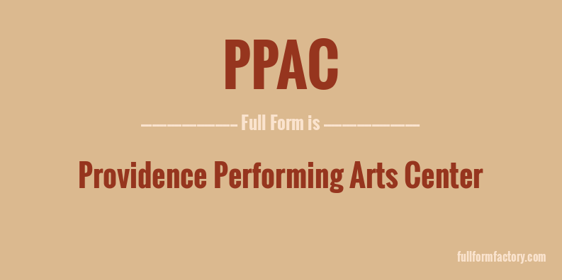 ppac-full-form