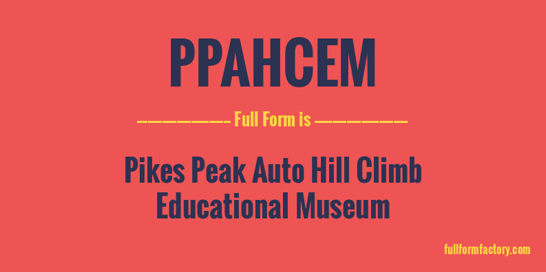 ppahcem-full-form