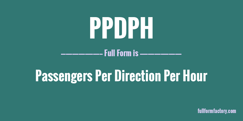 ppdph-full-form
