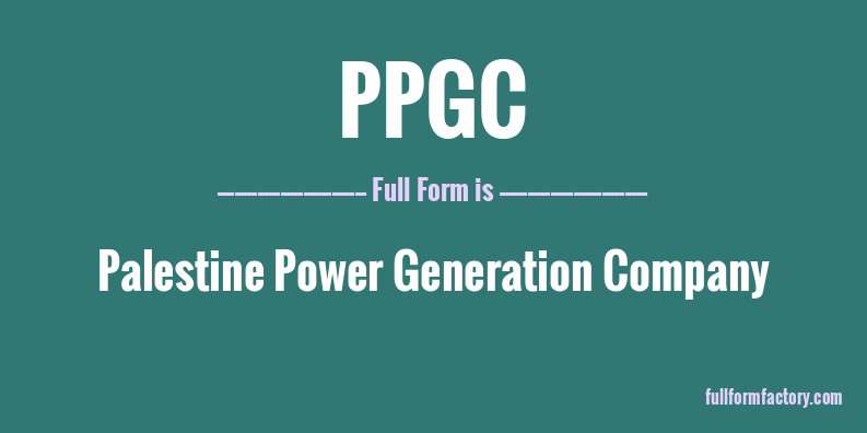 ppgc-full-form
