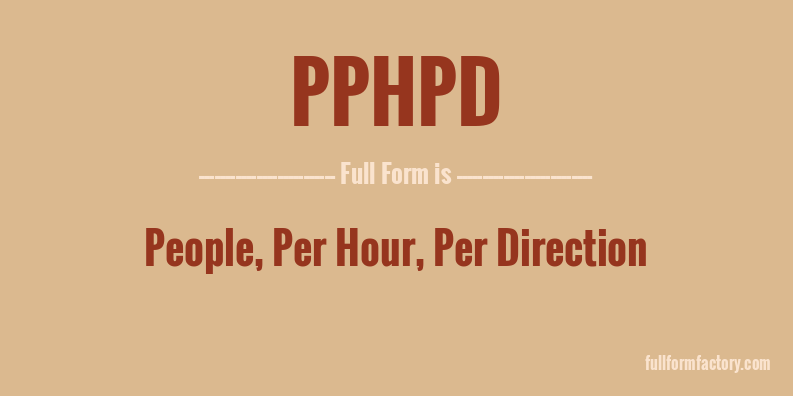 pphpd-full-form