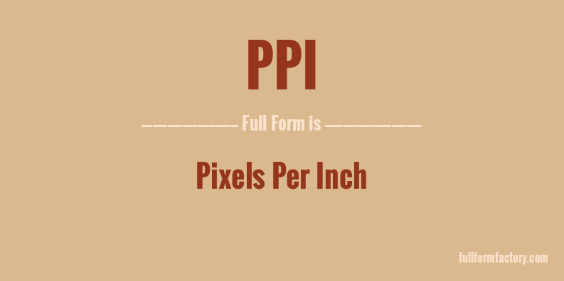 ppi-full-form