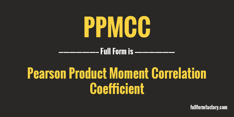ppmcc-full-form