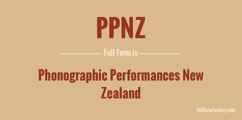 ppnz-full-form