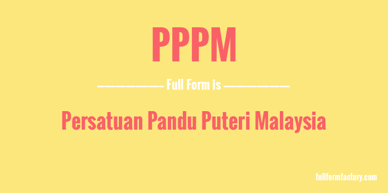 pppm-full-form