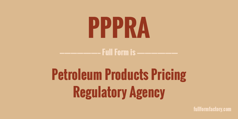 pppra-full-form