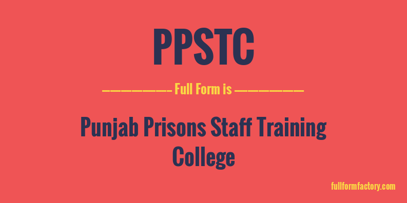 ppstc-full-form