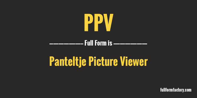 ppv-full-form
