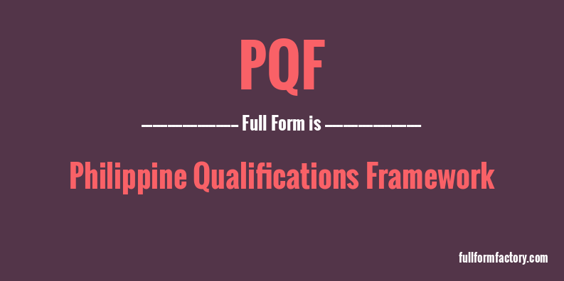 pqf-full-form