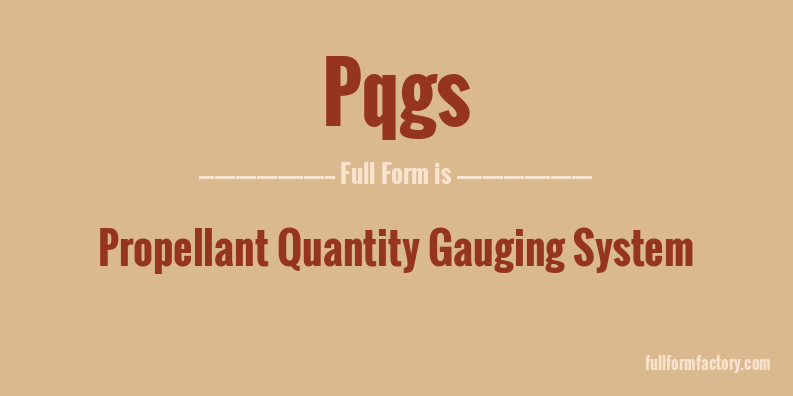 pqgs-full-form
