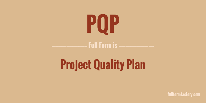 pqp-full-form